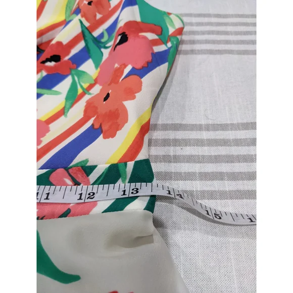 Vince Camuto White Handkerchief Maxi Dress Size 2 - Picture 7 of 8